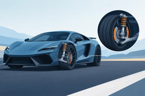 A Supercar Unsprung Weight Example That Matters