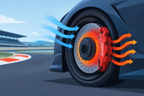 How to Improve Braking Heat Management on Track