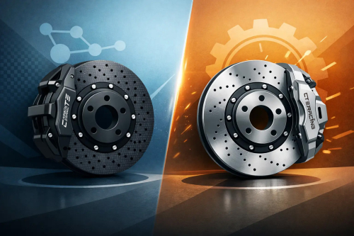 Carbon Ceramic Versus Iron Rotors Compared