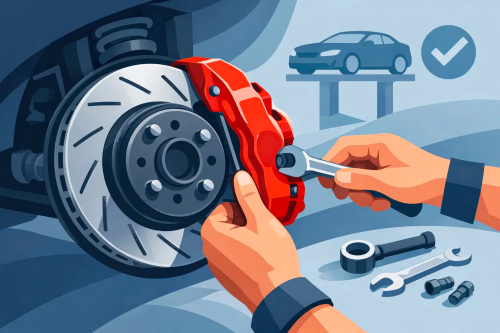 Installing Performance Brake Calipers Correctly
