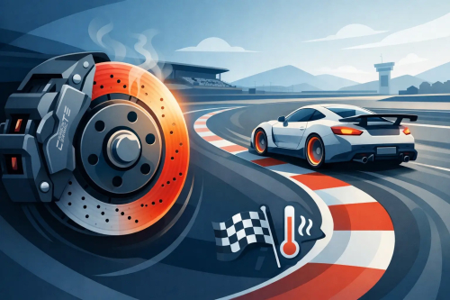 Preventing Brake Fade on Track, Lap After Lap