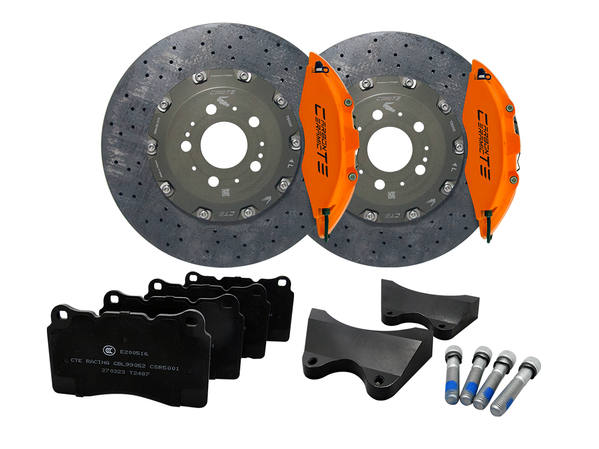 CTERacing Rear Brake Upgrade with 4-Pot Calipers