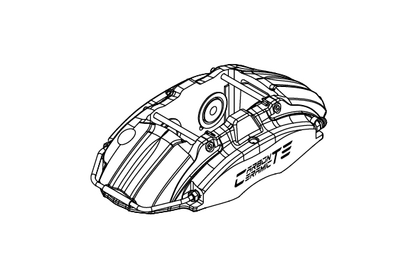 CM2411 - Advanced 4-Piston Caliper