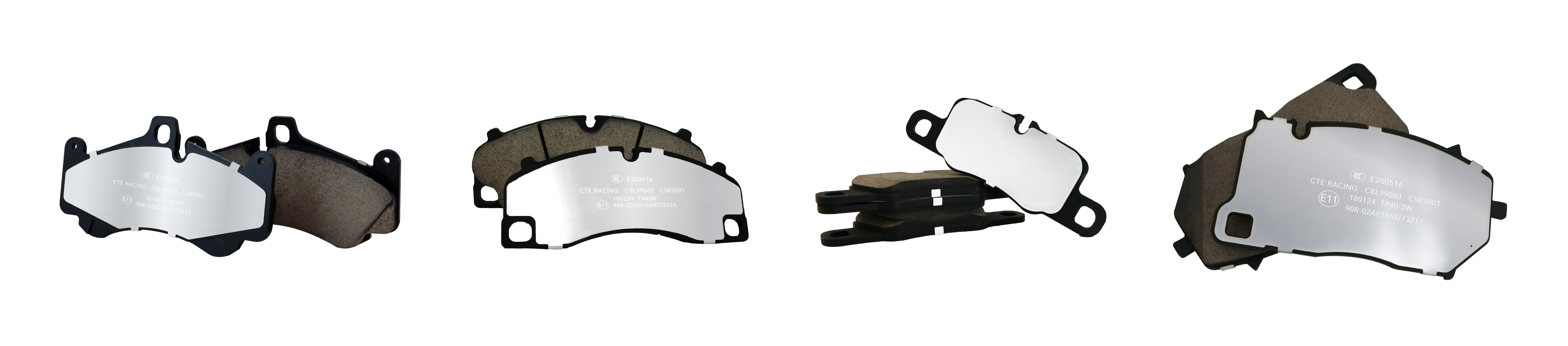 Premium Brake Pad Front View